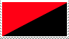 anarcho-communism flag stamp